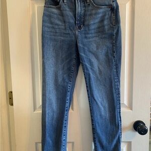 Madewell Jeans Womens Size 25 The Perfect Vintage High Rise Stretch Denim Jeans
